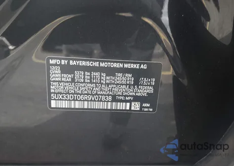 2024 BMW X4 xDrive30I z USA, uszkodzony, nr VIN 5UX33DT06R9V07838